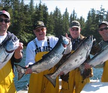 Waterfall Resort is offering a complimentary fishing trip to a fourth guest for a limited time. // © 2012 Waterfall Resort